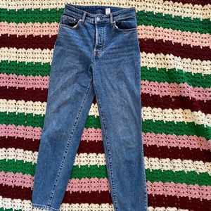 H&M high waisted mom jeans 👖